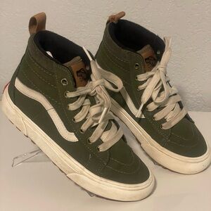 Vans Sk8-Hi Forest Green Size 2